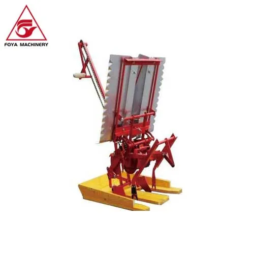 FOYA manual rice transplanter - hand-pushed seedling transplanting machine for small paddy fields