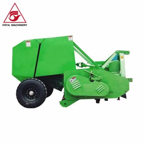 FOYA Straw Crushing Baler — crushing and baling straw in one pass operation